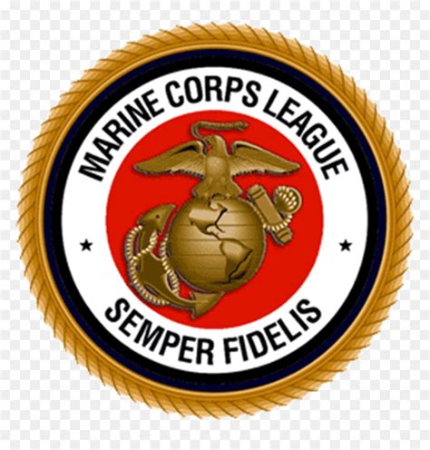 Marine Corps Asheville - Marine Corps League Semper Fidelis Logo, HD Png Download - vhv