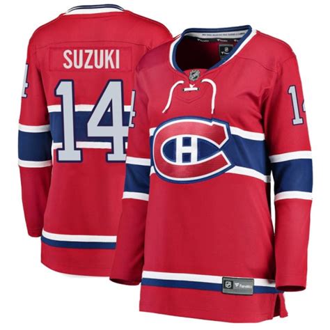 Nick Suzuki Jerseys | Nick Suzuki Montreal Canadiens Jerseys & Gear ...