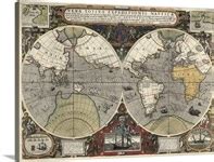 Antique Maps Wall Art & Canvas Prints | Antique Maps Panoramic Photos, Posters, Photography ...