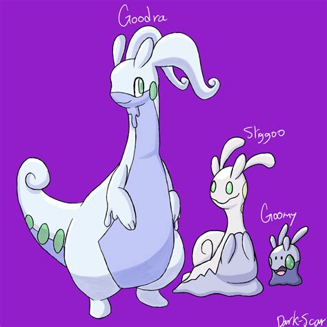 Goomy Evolutions by Zimerick on DeviantArt