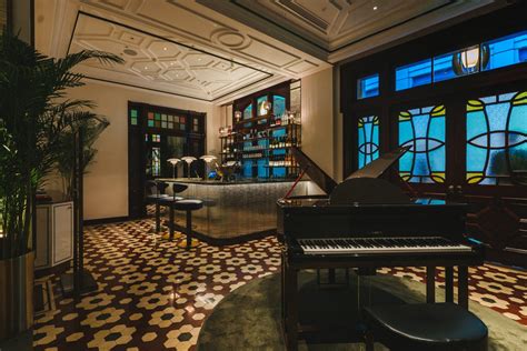 The Piano Bar at Harrods Cha House Shanghai – Heritage Interiors and Lounge Design | Social F+B