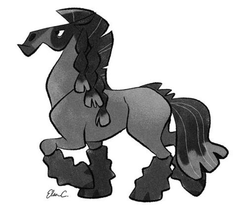 Mudsdale | Magical creatures, Pokemon, Character design