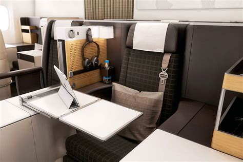 Swiss Air Business Class Seats