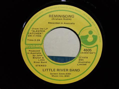 Little River Band - Reminiscing (1978, Vinyl) | Discogs