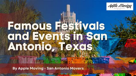 Famous Festivals and Events in San Antonio, Texas