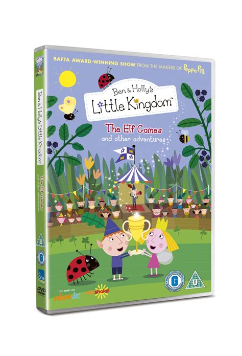 Win Ben and Holly's Little Kingdom The Elf Games DVD