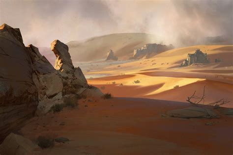 Desert2~ | Fantasy landscape, Landscape concept, Environment concept art