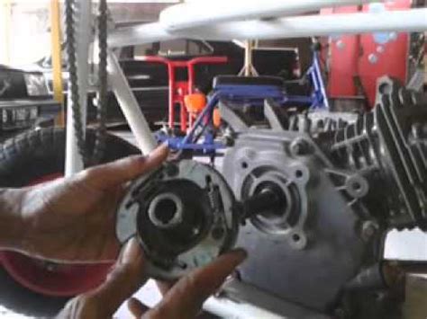 Centrifugal clutch installing - YouTube