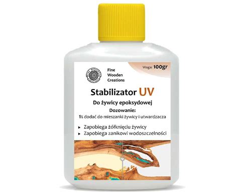 Stabilizer UV for epoxy resin 250gr - Fine Wooden Creations