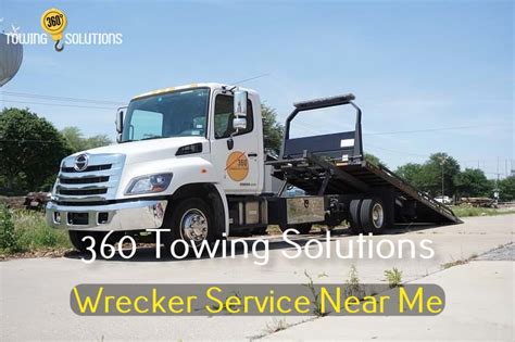 Wrecker Service Near Me | 24-Hour Wrecker Service Nearby