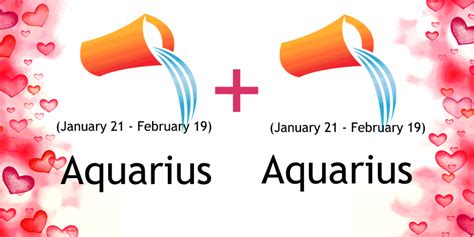 Aquarius and Aquarius Compatibility