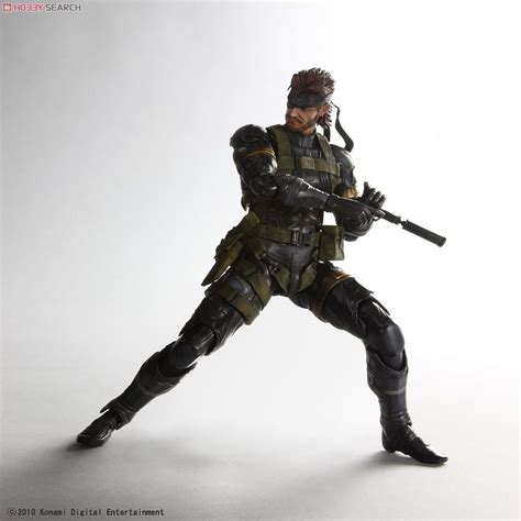 Metal Gear Solid Peace Walker Play Arts Kai Snake Sneaking Suit Ver ...