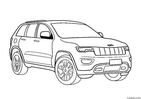 Jeep Car Coloring Pages » Turkau