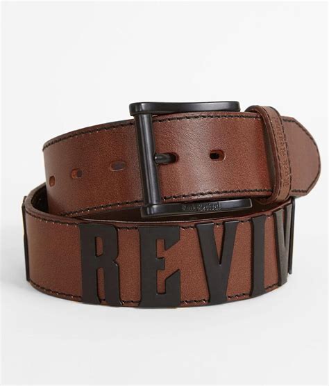 Rock Revival Rhett Leather Belt - Men's Belts in Brown | Buckle