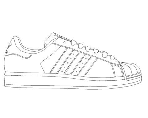 Adidas Shoes Drawing