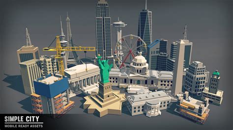 Simple City by Synty Studios in Props - UE4 Marketplace