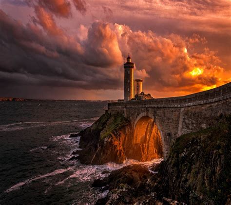 Lighthouse At Sunset Wallpapers - Wallpaper Cave