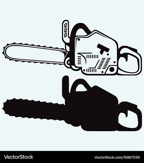 Chainsaw Royalty Free Vector Image - VectorStock