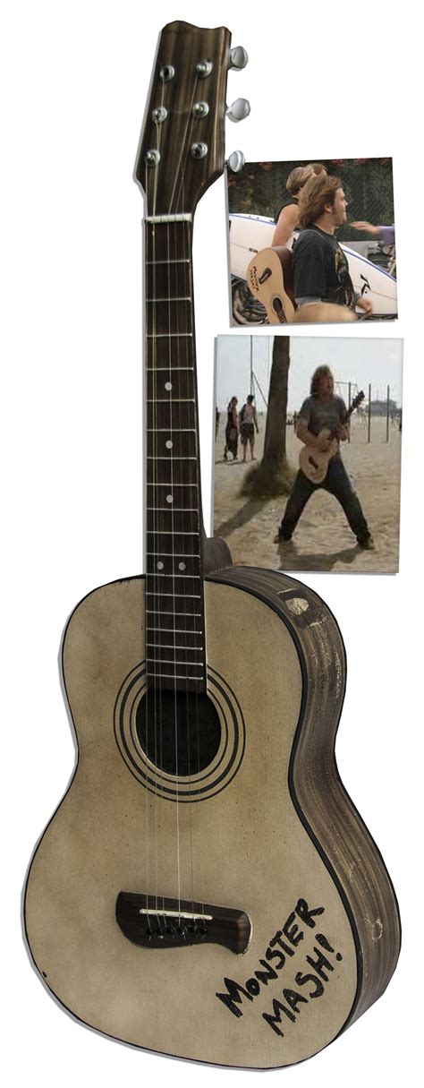 Lot Detail - Jack Black's Rubber Stunt Guitar From ''Tenacious D in The ...