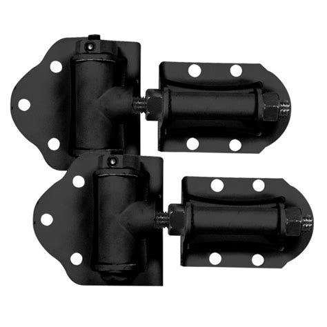 FREEDOM Black Heavy Duty Self Closing Gate Hinge at Lowes.com