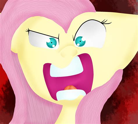 Angry Fluttershy by wendypony on DeviantArt