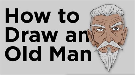 Character Design ( How to draw an old man ) - YouTube