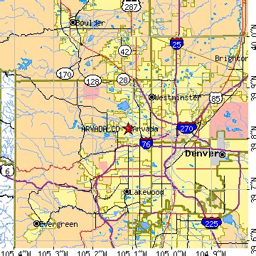 Arvada, Colorado (CO) ~ population data, races, housing & economy