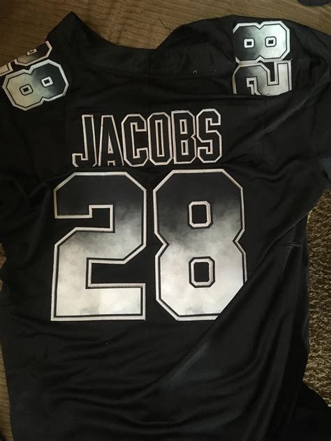 New Josh Jacobs jersey. What do you guys think? : r/raiders