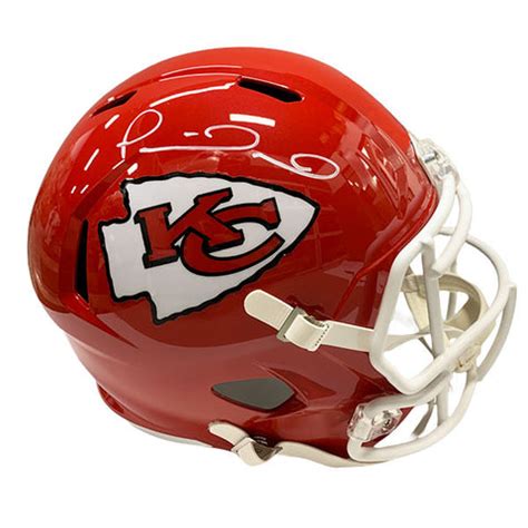 Patrick Mahomes Autographed Chiefs Full Size Replica Helmet - Beckett