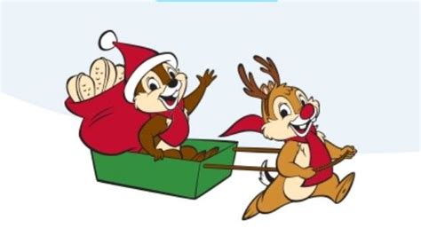 Chip and Dale | Disney characters christmas, Christmas cartoons, Disney ...