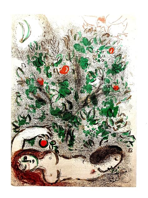 Marc Chagall - The Bible - Original Lithograph 1960 for sale at Pamono