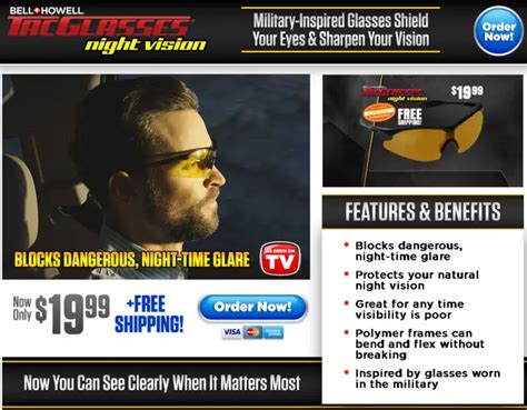 Tac Glasses Night Vision Review: Do They Work? - Freakin' Reviews