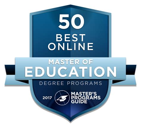 50 Best Online Master of Education Degree Programs 2017 – Master's ...