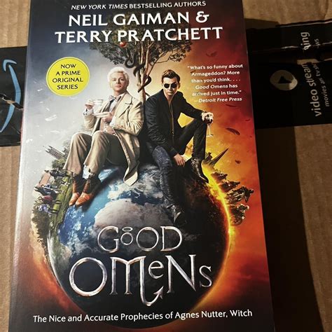 Good Omens by Neil Gaiman & Terry Pratchett i... - Depop