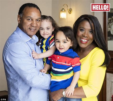 Olympian Tessa Sanderson introduces her adopted twins for the first time | Daily Mail Online