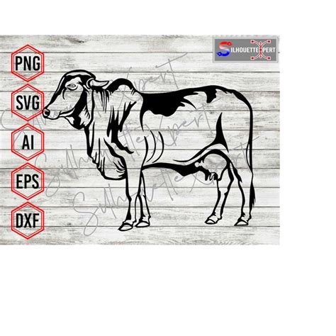 Cow svg, Farm Animal svg, Cow Silhouette - Vector, Clipart, - Inspire ...