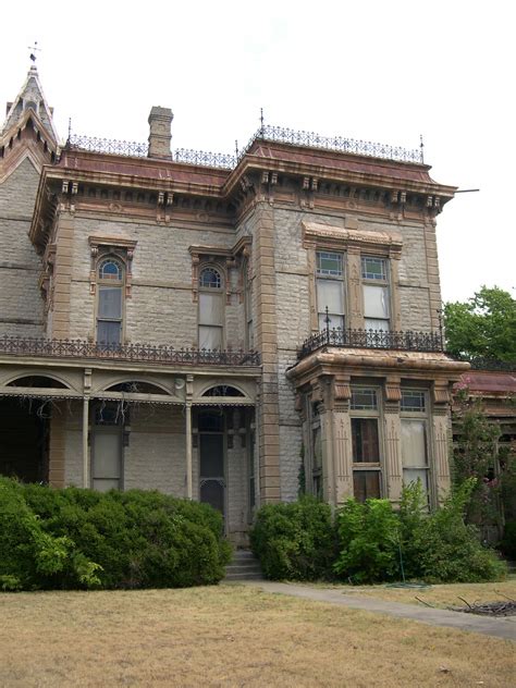 Decatur, Texas. This is the Waggoner mansion, built in 1883. The Waggoners were a wealthy cattle ...