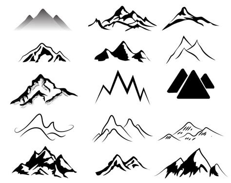 3 mountains clipart outline 10 free Cliparts | Download images on ...