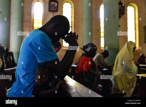 Wau, Wau, South Sudan. 4th July, 2017. A South Sudanese IDP father ...