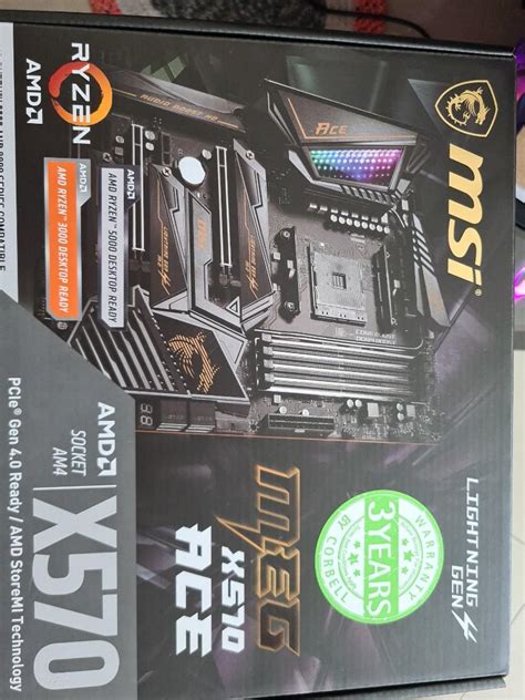 Msi Meg x570 ace, Computers & Tech, Parts & Accessories, Computer Parts on Carousell