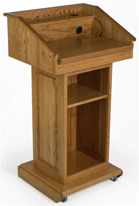 Solid Wood Podium | Church Lectern