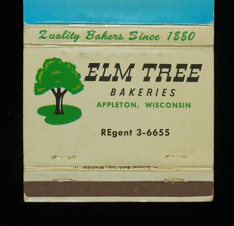 1950s Elm Tree Bakeries Since 1880 Color Photo of Bakery Appleton WI ...