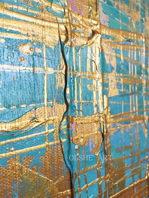 Abstract gold art Painting on canvas Contemporary Art Large | Etsy