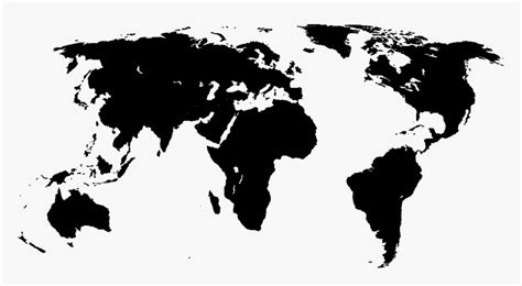 World Map Black Colored Silhouette World Map Wallpaper World Map Map | Images and Photos finder