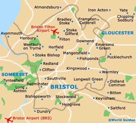 Bristol Maps and Orientation: Bristol, England