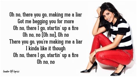 Camila Cabello - LIAR (Lyrics) Chords - Chordify