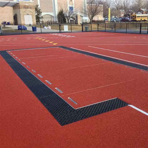 Long / Triple Jump Aluminum Sand Pit Covers - Sportsfield Specialties