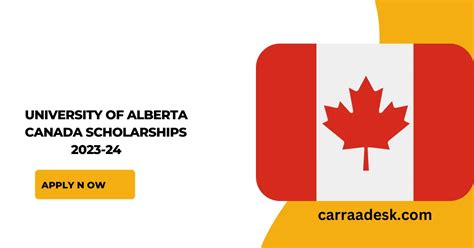 Alberta University Scholarships in Canada 2023 - Carraadesk.com