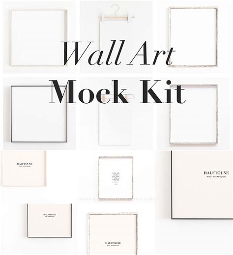 Wall Art Mockup Bundle | Free download