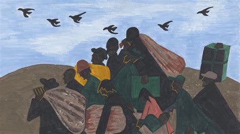 Painting The 'Epic Drama' Of The Great Migration: The Work Of Jacob Lawrence : Code Switch : NPR